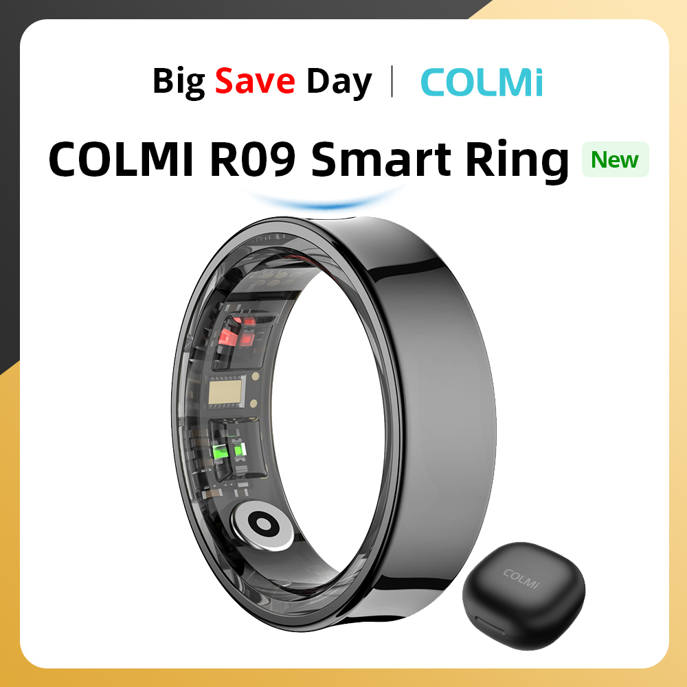 Health Monitors - 2024 COLMI R09 Смарт-кольцо для мужчин