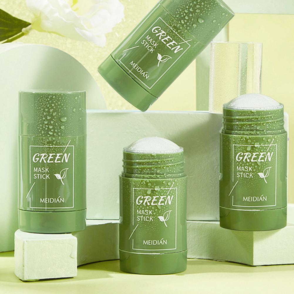 Green Tea Cleansing Clay Mask - Маска для лица с твердым зеленым