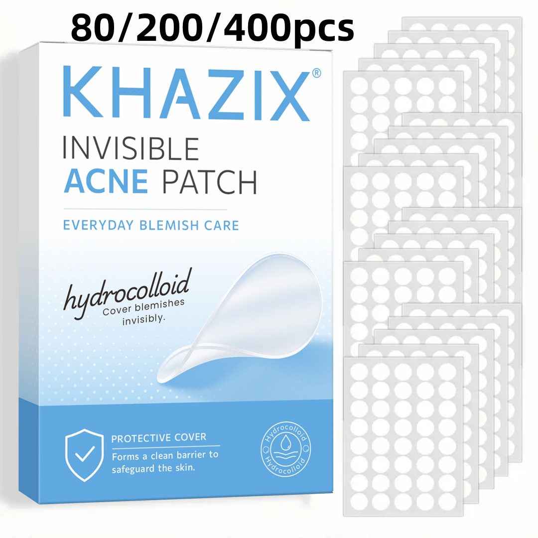 Hydrocolloid Pimple Patch - KHAZIX 80/200/400 шт. гидроколлоидных пластырей от