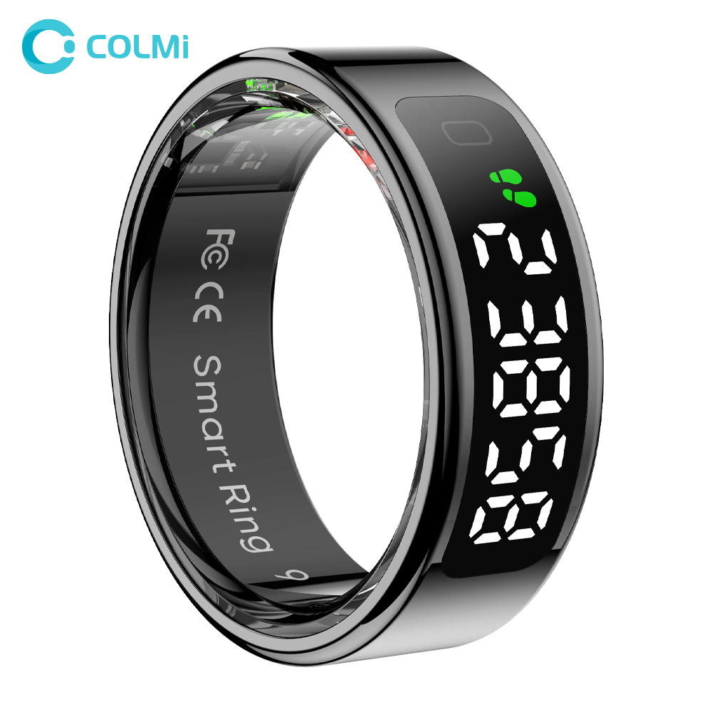 Health Monitors - Смарт-кольцо COLMI R12 с экраном дисплея