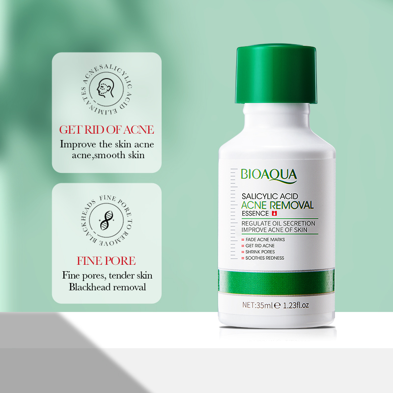 Salicylic Acid Blackhead Remover - 35 мл BIOAOUA Салициловая кислота Эссенция