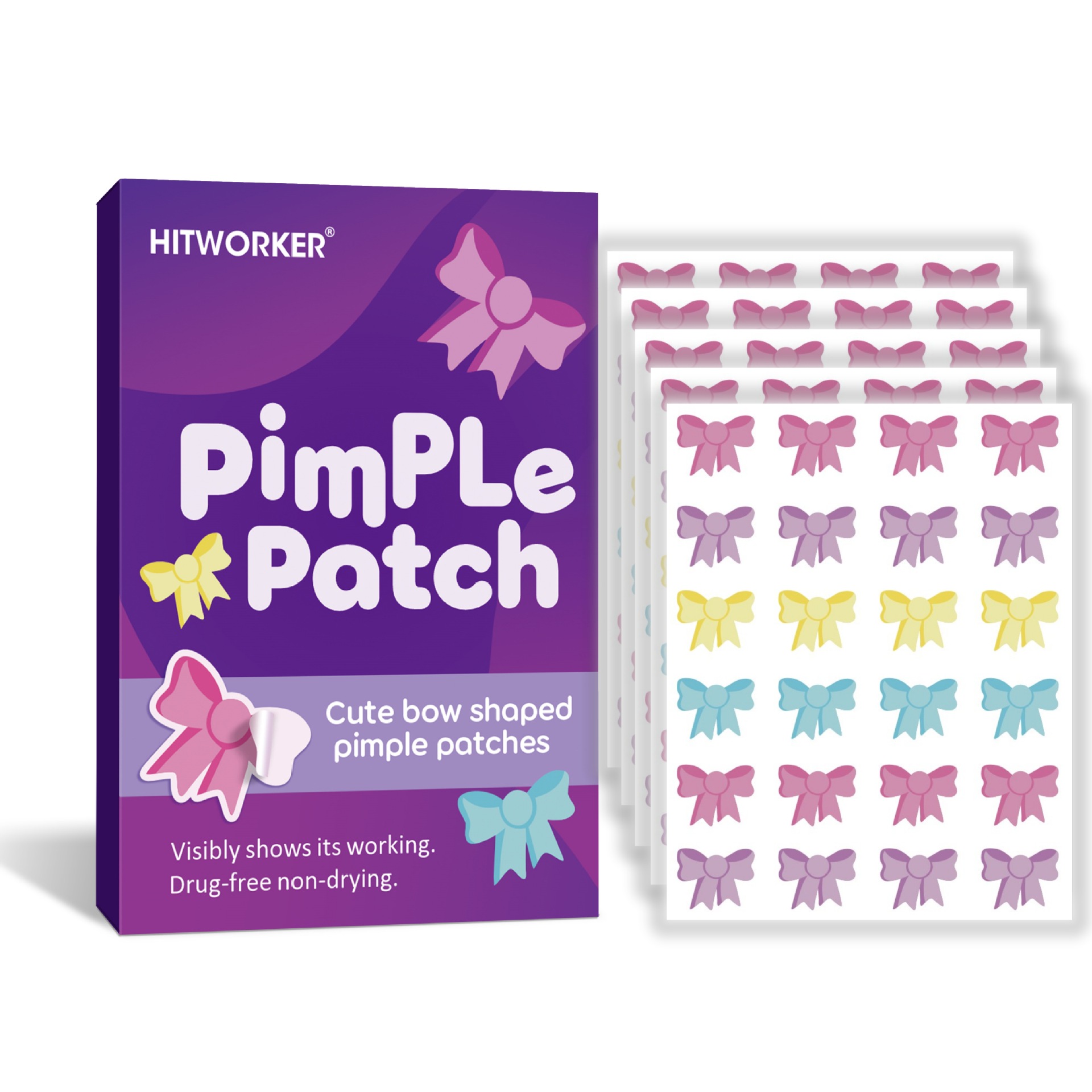 Hydrocolloid Pimple Patch - 120 шт. патчей от прыщей в