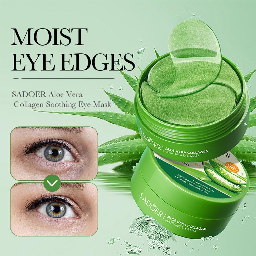 Collagen Under Eye Patches - 60 шт., коллагеновая маска с гелевыми