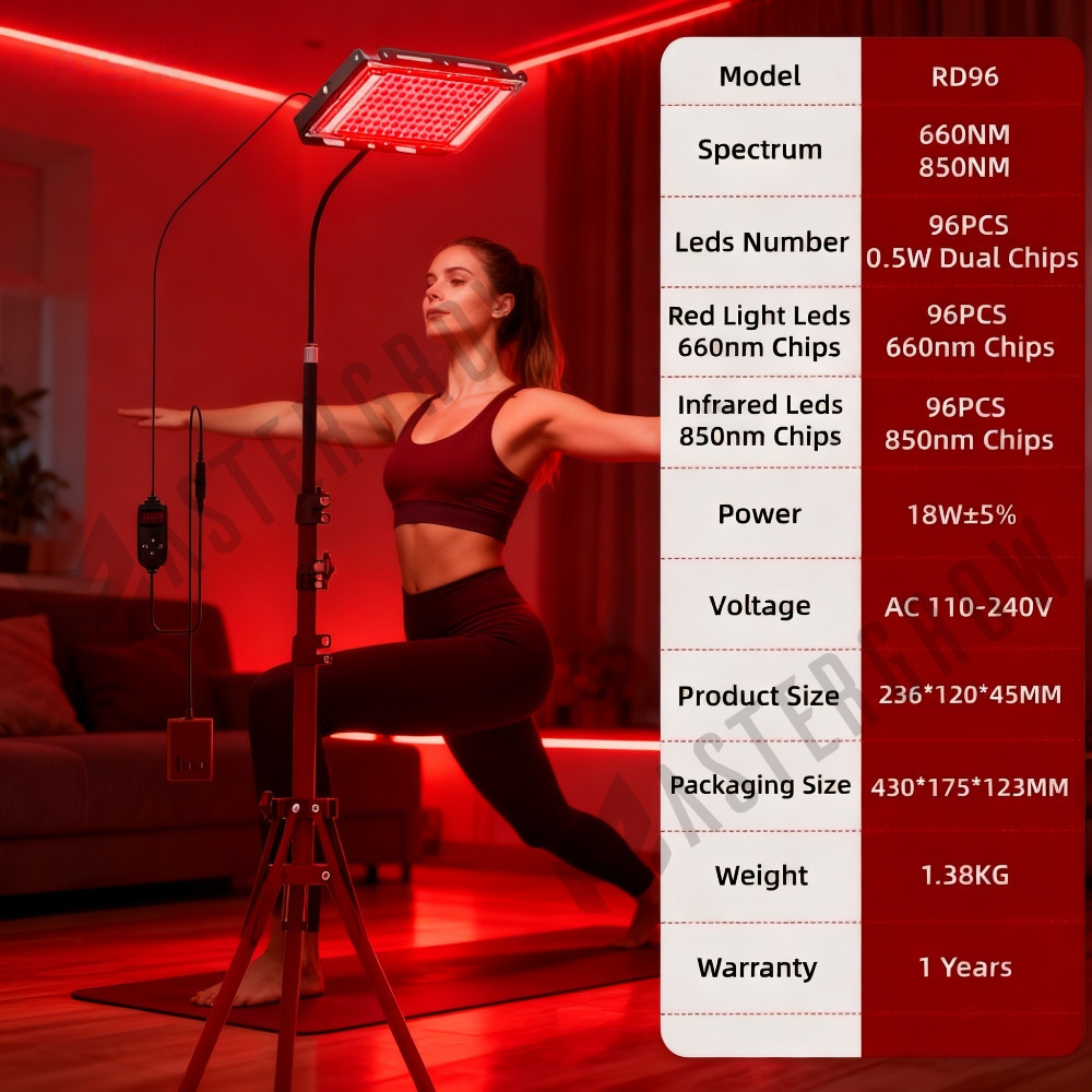 Led Light Therapy Face Mask - 660nm850nm светодиодное устройство для терапии красным