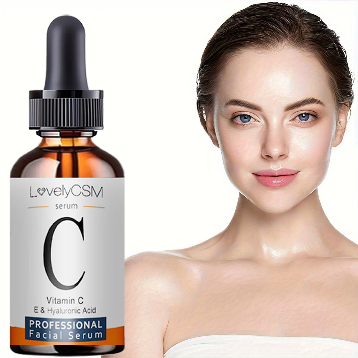 Hyaluronic Acid Facial Serum - Сыворотка для лица с витамином C,