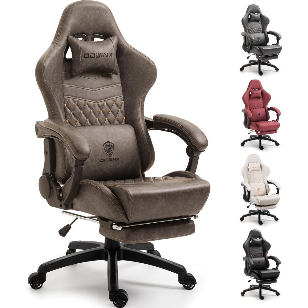 Massage - Большое и высокое винтажное игровое кресло