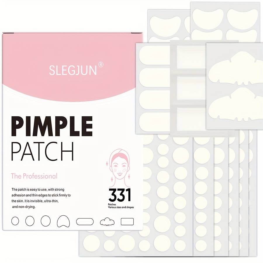 Hydrocolloid Pimple Patch - Большие пластыри от прыщей для лица,