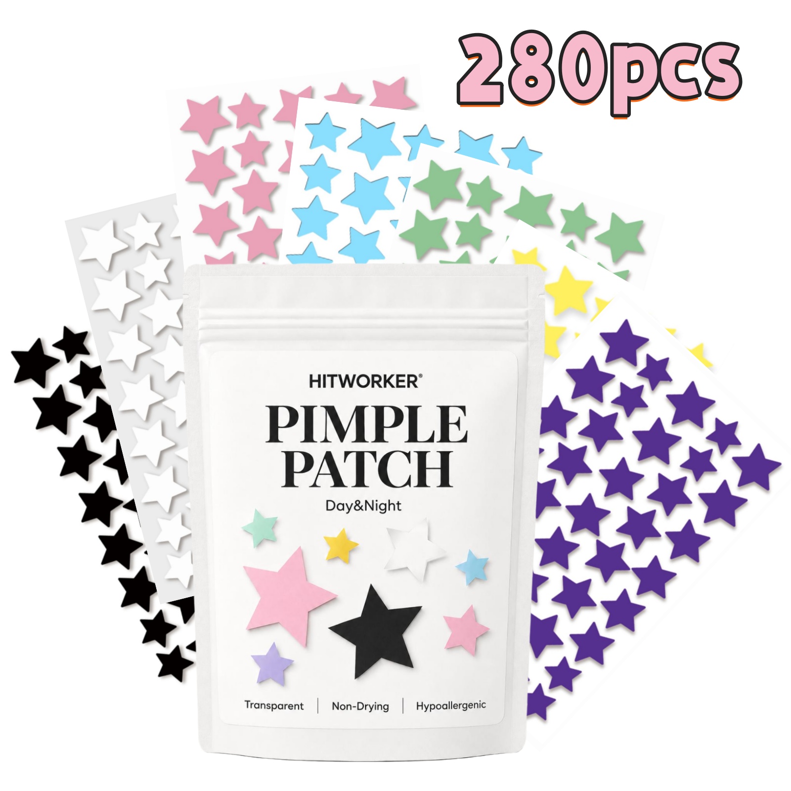 280 шт. радужных патчей от пры – обзор и цена Hydrocolloid Pimple Patch