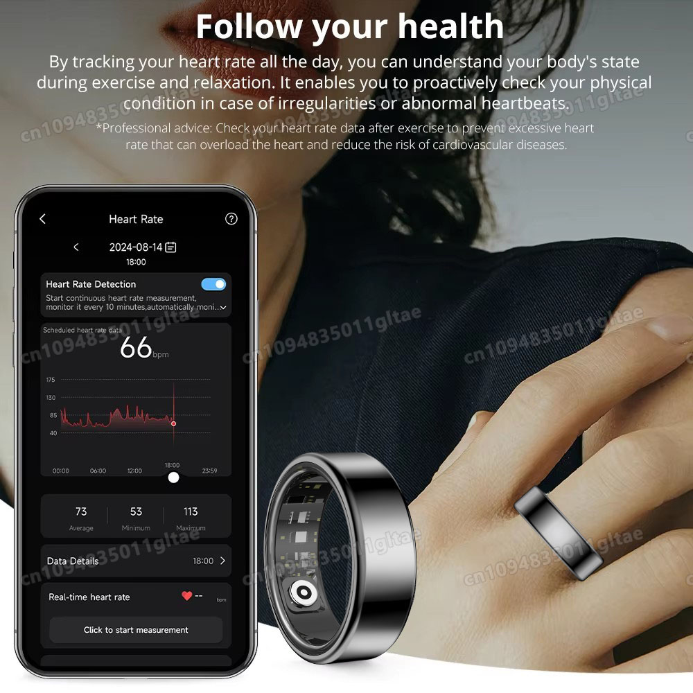 Умное кольцо R10 с зарядным че – обзор и цена Health Monitors