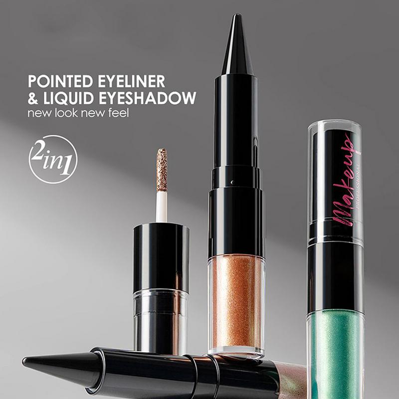 2 в 1 красочные жидкие тени дл – обзор и цена Waterproof Liquid Eyeliner Pen