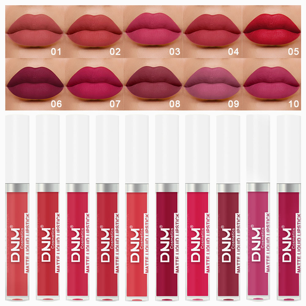 Матовая бархатная помада DNM,  – обзор и цена Matte Velvet Lip Tint Long Lasting