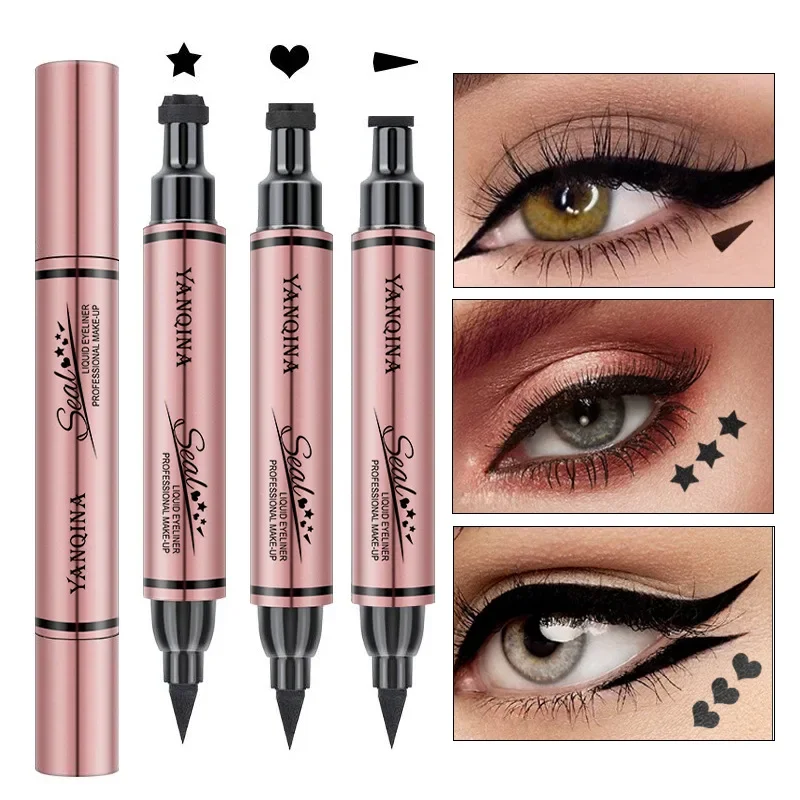 Карандаш-штамп для подводки гл – обзор и цена Waterproof Liquid Eyeliner Pen