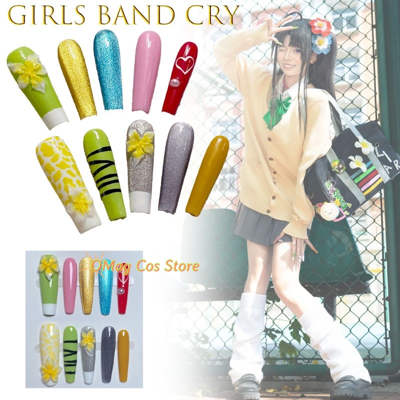 Накладные ногти Girls Band Cry – обзор и цена Nail Art