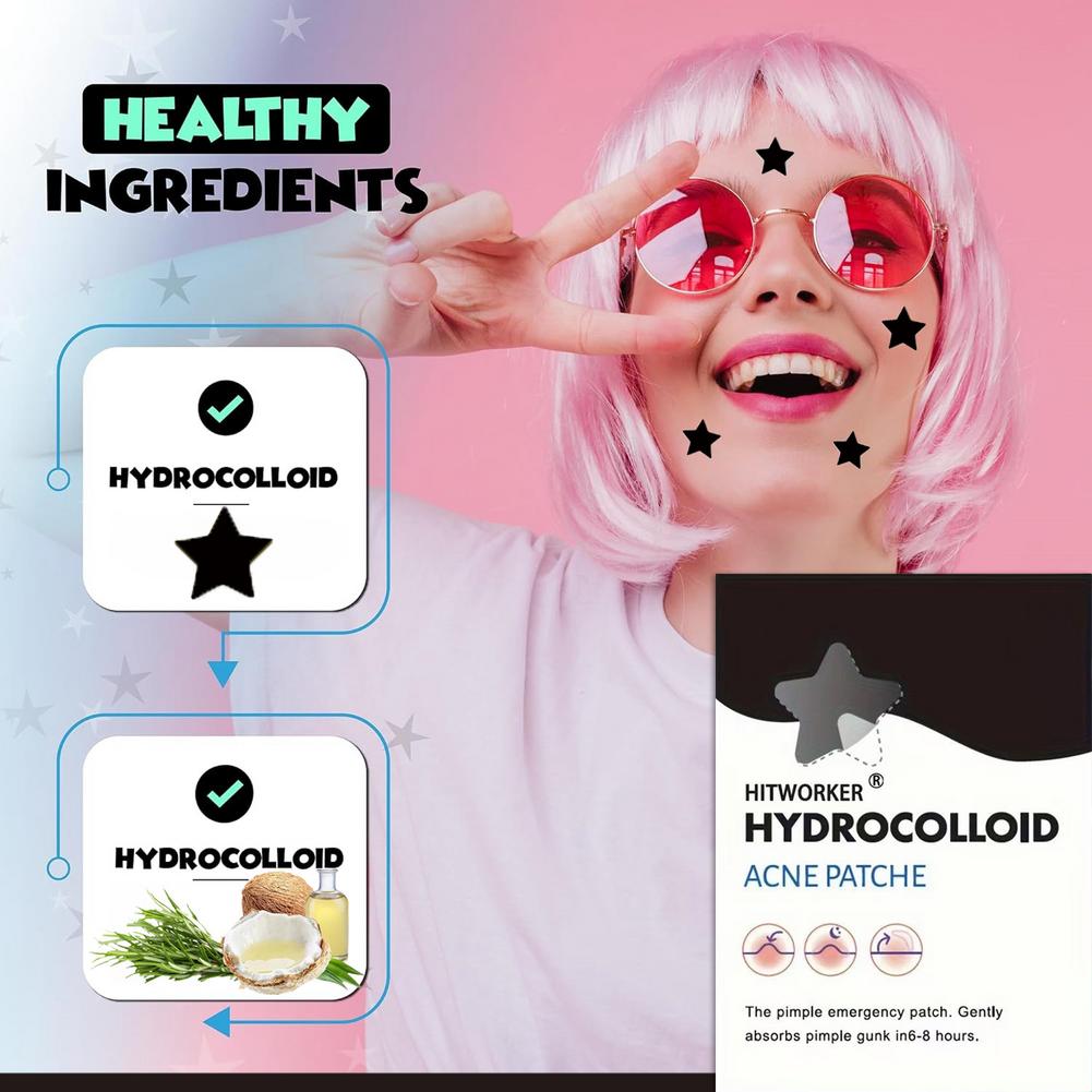 200/400 шт. черных гидроколлои – обзор и цена Hydrocolloid Pimple Patch