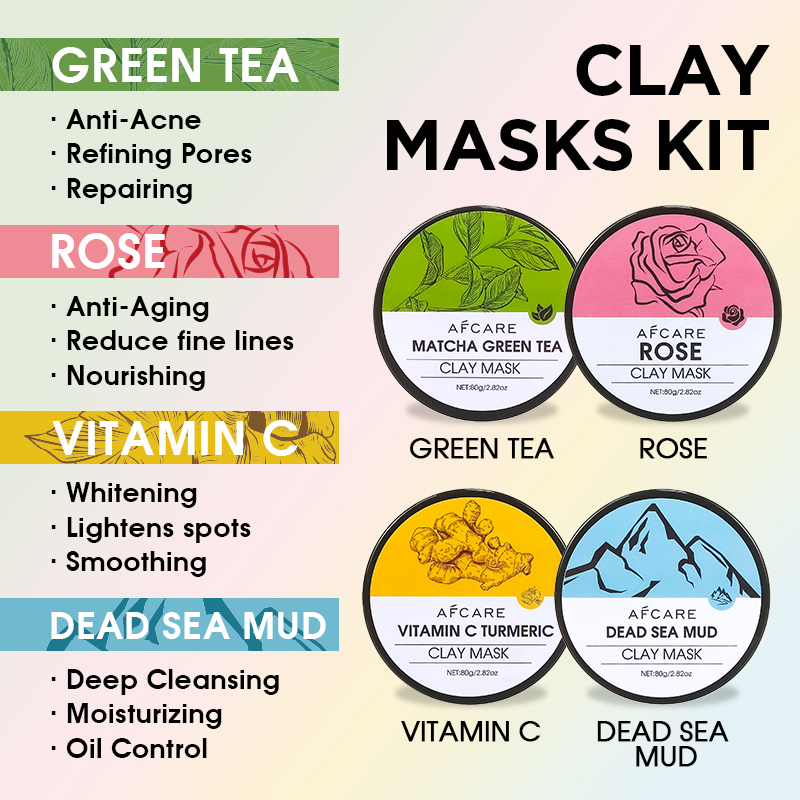 Набор из 4 масок для лица с ку – обзор и цена Green Tea Cleansing Clay Mask